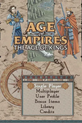 Age of Empires - The Age of Kings (Europe) (En,Es,It) screen shot title